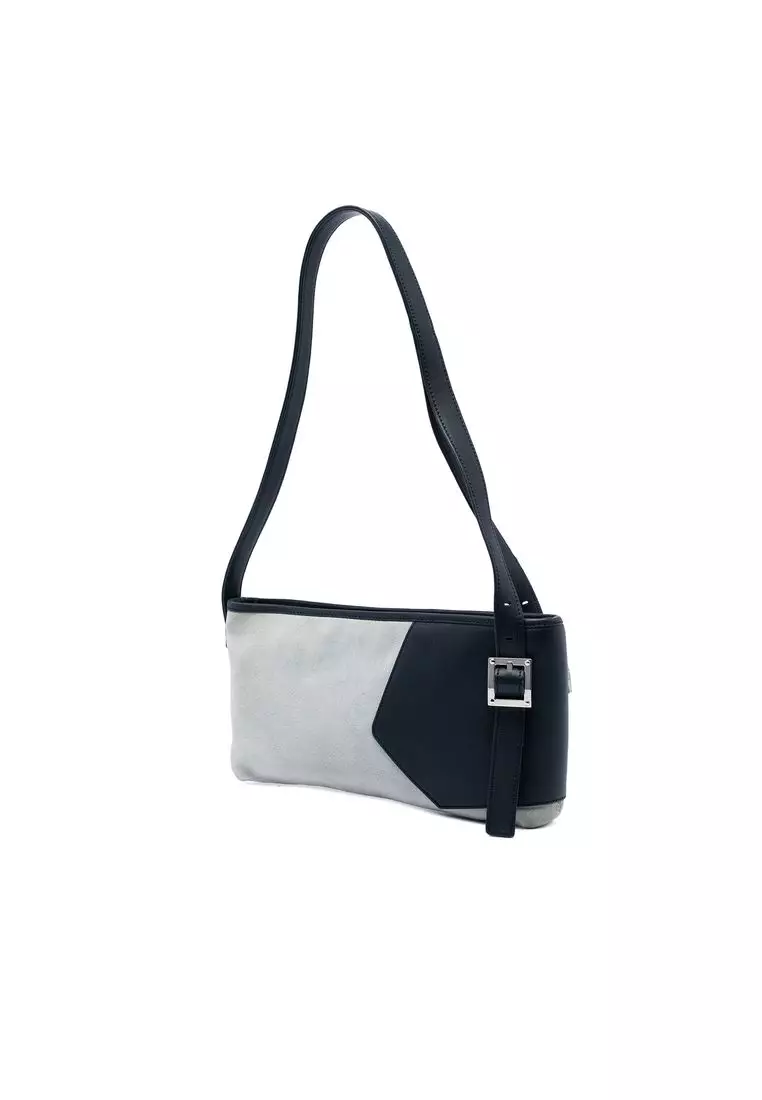 Pre-Loved Loewe Suede Anagram Switching Shoulder Bag