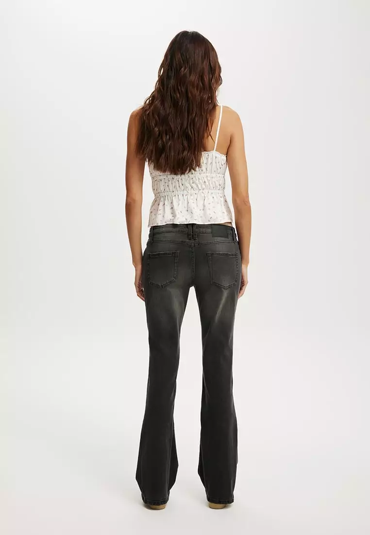 Low Rise Bootcut Jeans