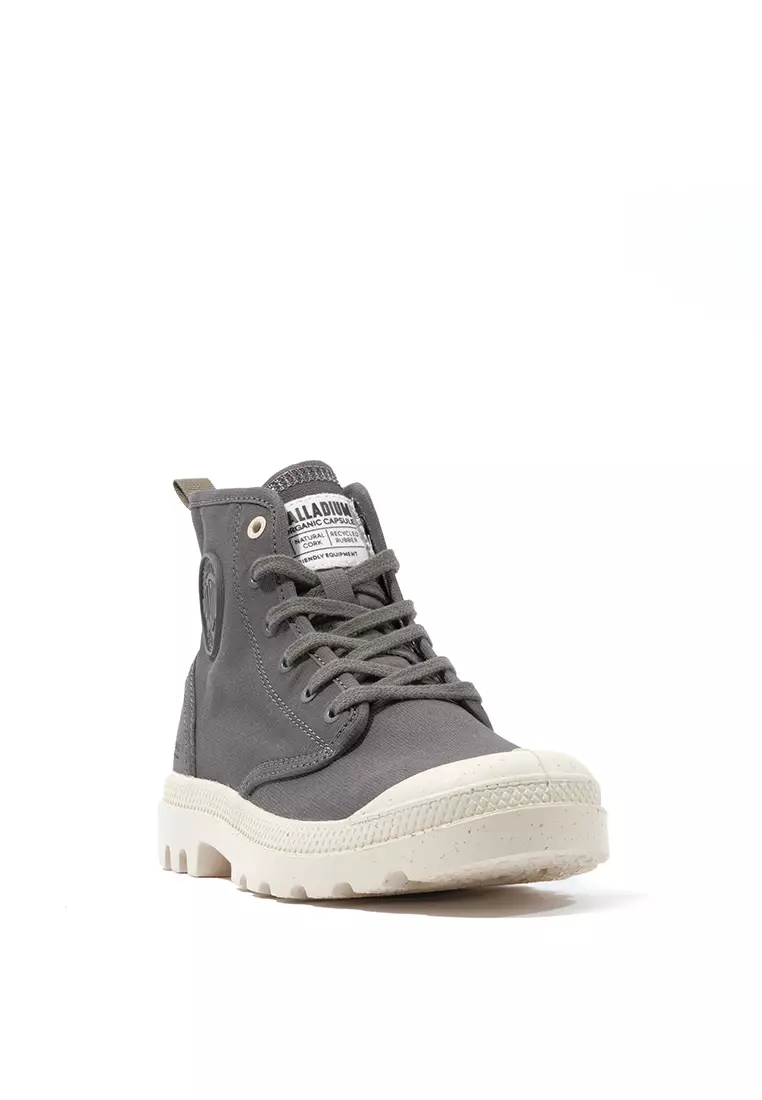 UNISEX PAMPA HI ZIP ORGANIC HIGH-TOP SNEAKERS BOOTS