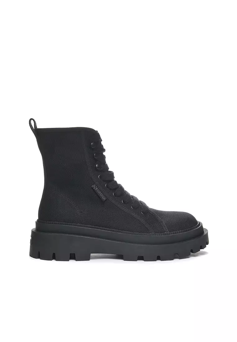 Discount on Superga  shoes - SKU: 3051 Alpina Apex High Total Black Boots