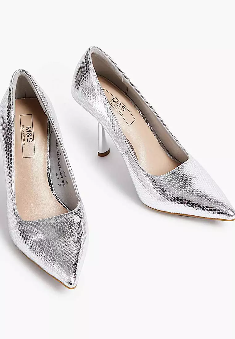 Statement Pointed Court Shoes