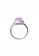SHANTAL JEWELRY pink and silver Cubic Zirconia Rose Diamond Silver Enchanted Teardrop Ring SH814AC65VJYSG_2