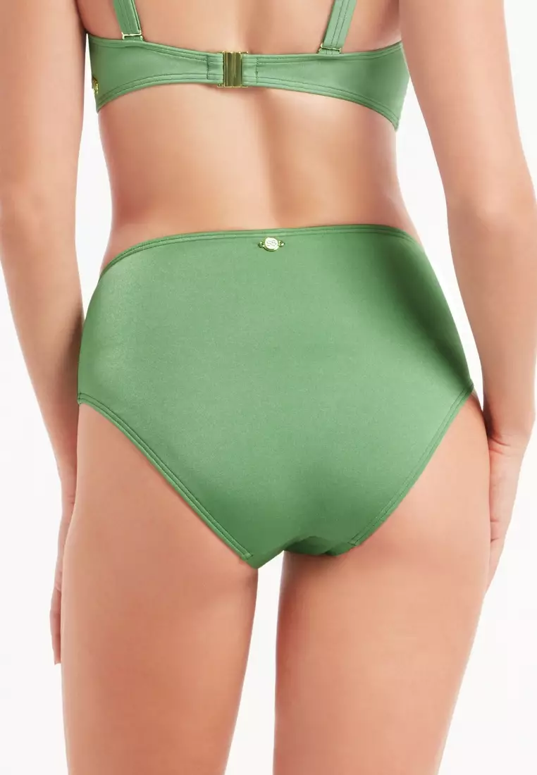 Riviera Seaweed Pleated Full Classic Pant