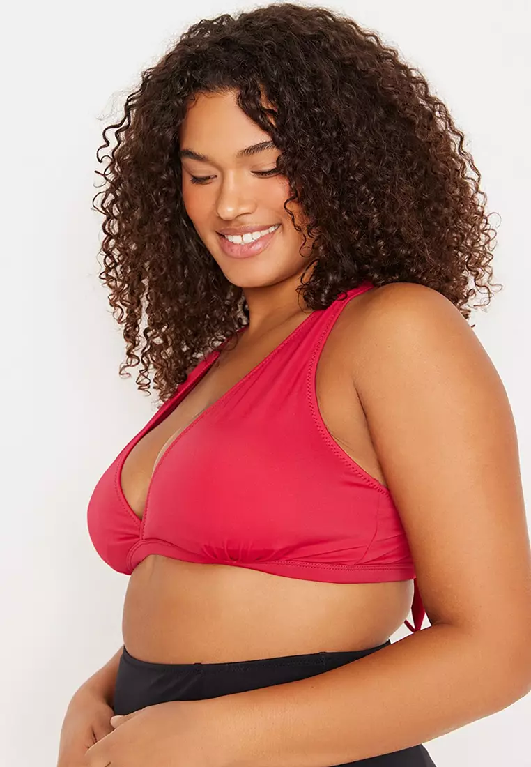 Red plus deals size bikini