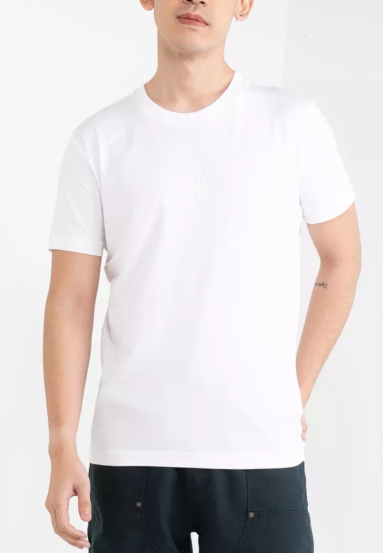 Buy Calvin Klein Logo Monogram T-Shirt Online ZALORA Malaysia