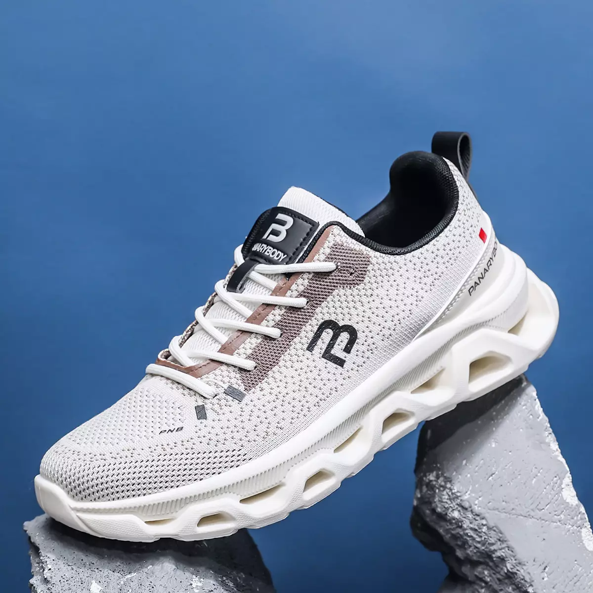 LURAD Sneakers Pria Breathable Bahan Mesh Textile QNW520