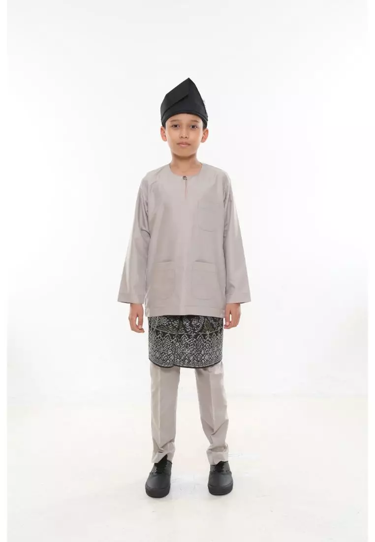 Baju Melayu Moden Teluk Belanga For Kids