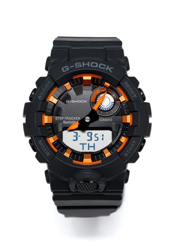 Jual G Shock Casio G Shock Jam Tangan Pria Black Orange Resin Gba 800sf 1a Original Zalora Indonesia