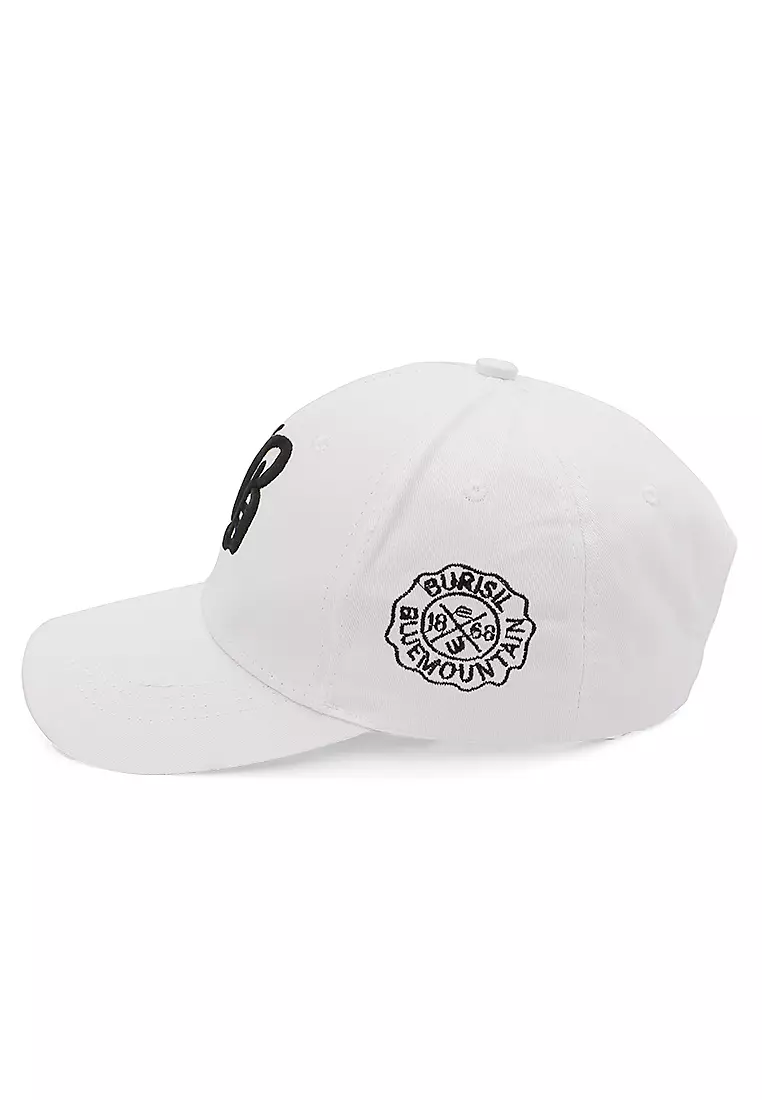 Drsh Topi Baseball Unisex Casual Resizable Strap Comfortable Material Cotton ORIGINAL - White Black