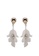 A-Excellence gold White Flower Design Drop Earrings 99877AC6F605C7GS_1