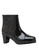 Twenty Eight Shoes black VANSA Colourblock Mid Heel Rain Boots VSW-R1613 C7B4CSH3F72E0AGS_1