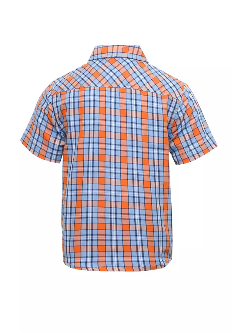 Kemeja Krah Biasa Short Sleeve