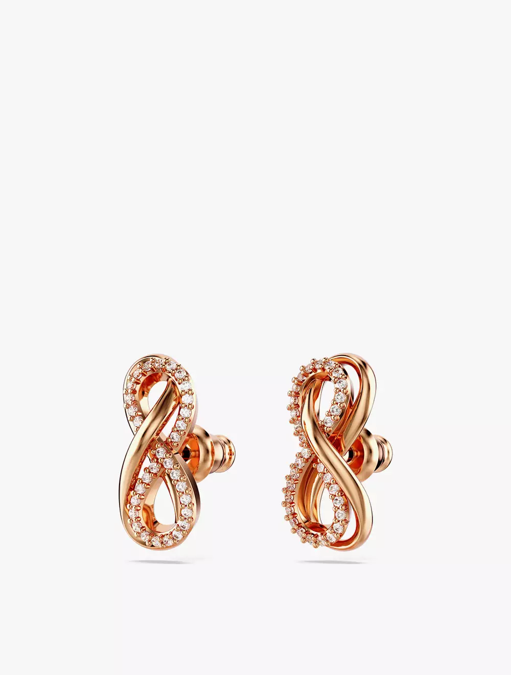 Hyperbola Stud Earrings Silver main image 1