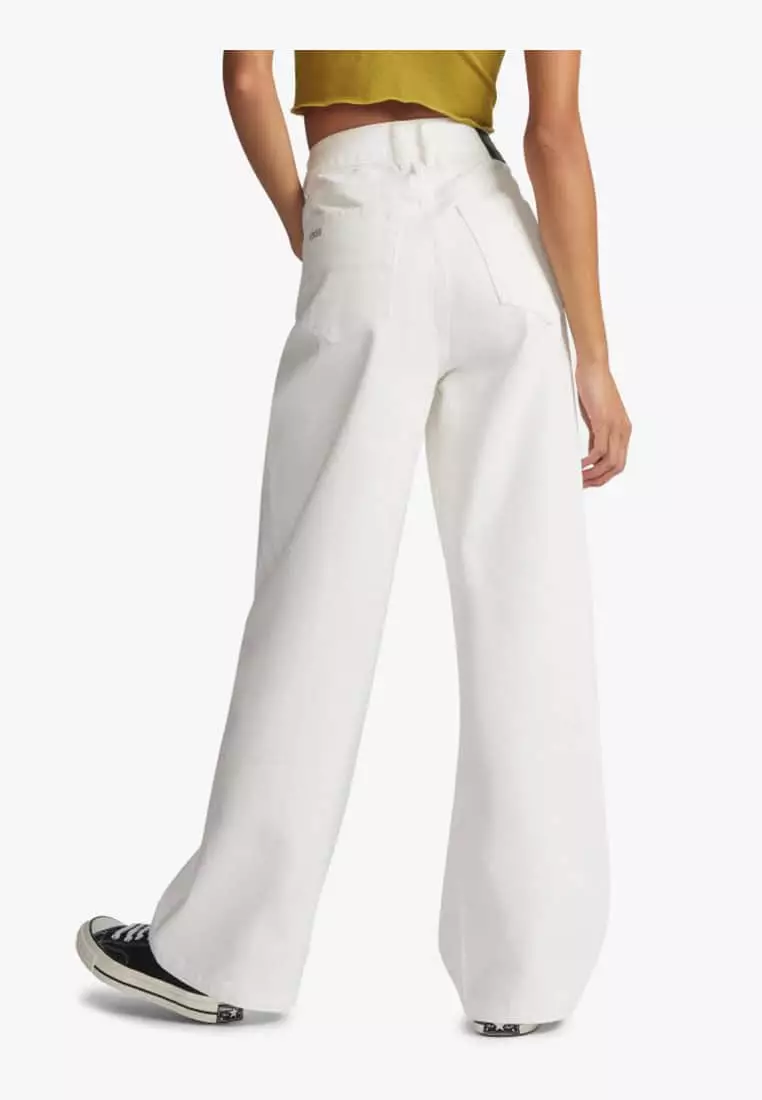 Buy Converse Seasonal Wide Leg Women's Pants Vintage White 2023 Online  ZALORA Philippines