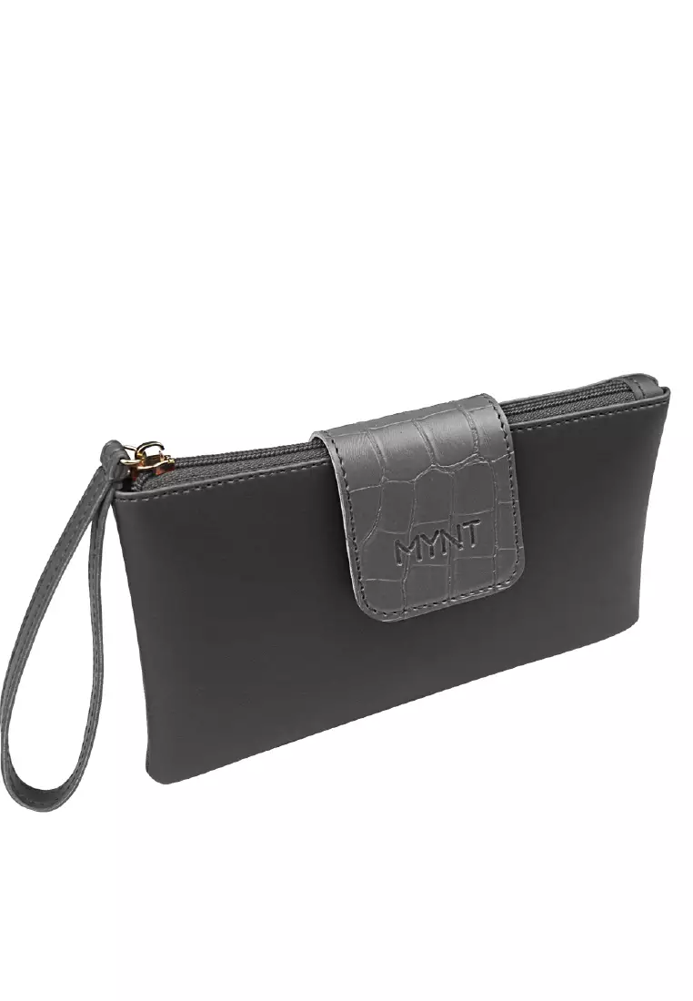 MYNT by MAYONETTE Tyra Pouch Dompet Wanita Tempat HP dan Uang Model Terbaru 2020 - Grey