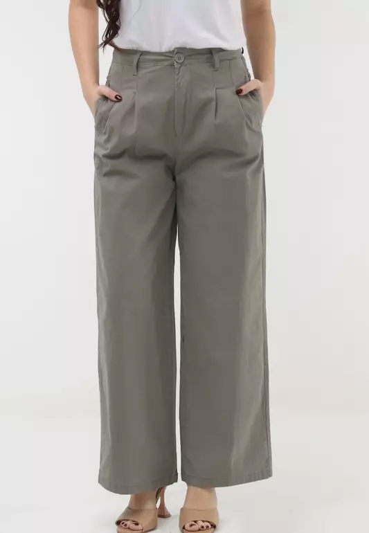 Wide Leg Trousers