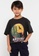 FOX Kids & Baby black Chest Print Short Sleeves T-Shirt 9A308KA106922BGS_4