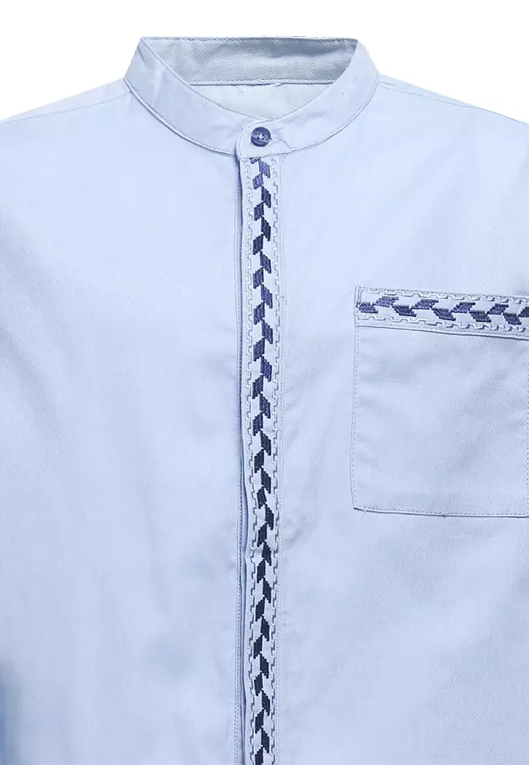 Pito Dito Boy Prohaska Kemeja Panjang Ciang-i Anak Biru - Size 4