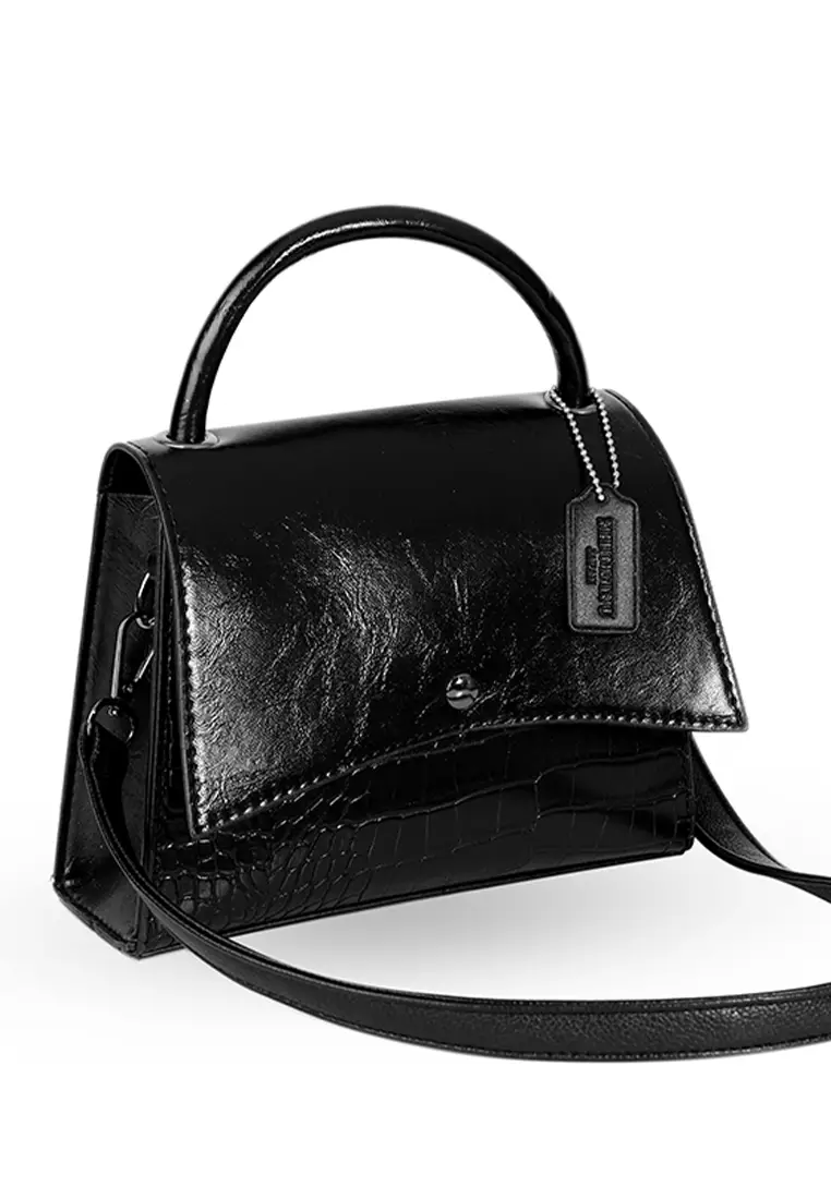 Zalora leather online bag