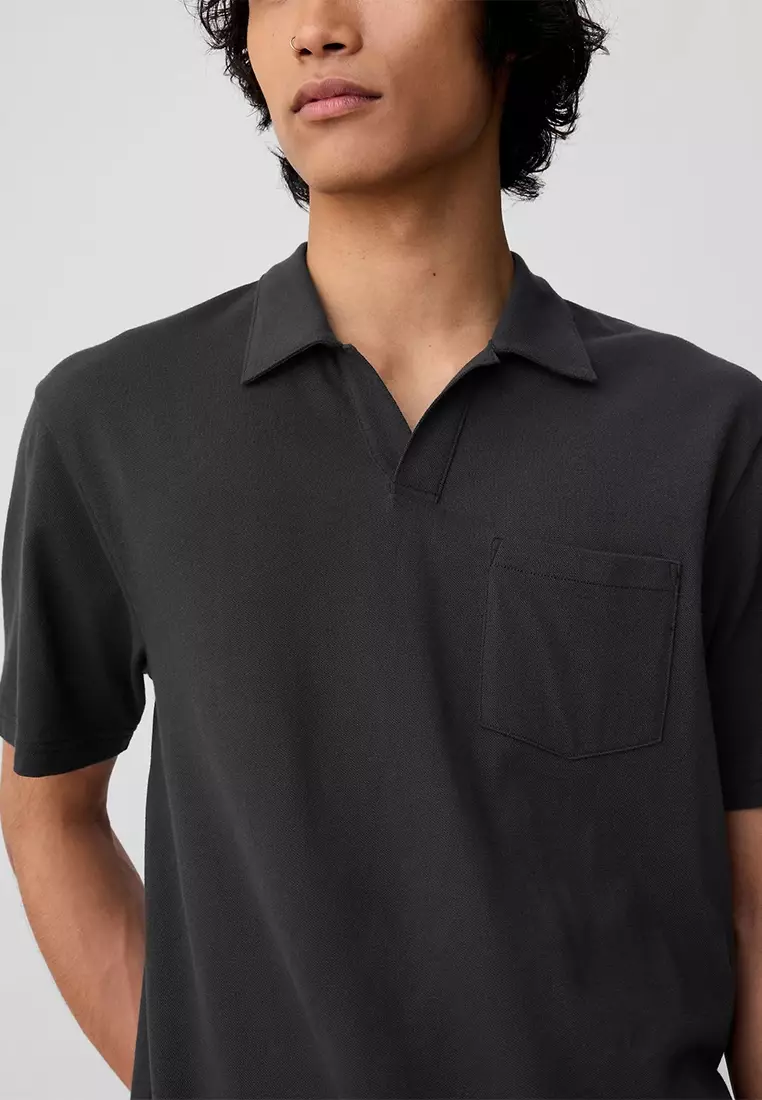 Pique Polo Shirt