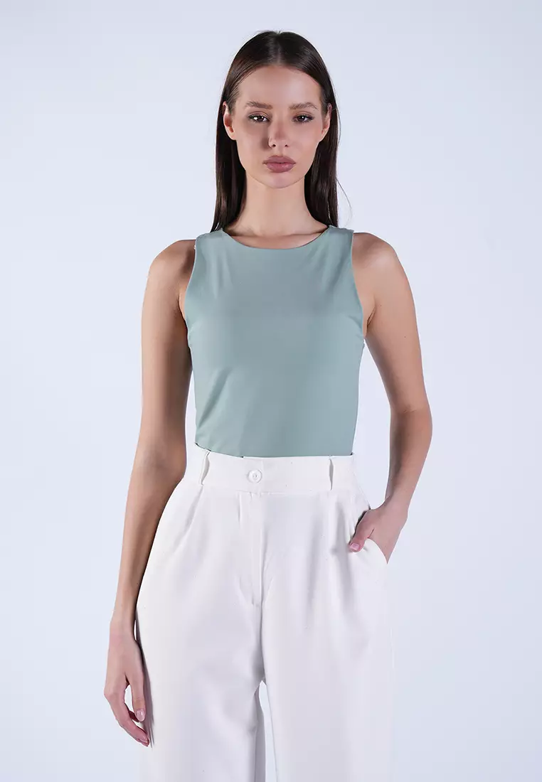 Fitted Sleeveless Top