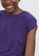 Vero Moda purple Ava Plain Short Sleeves Top 7EA87AA07A87D8GS_3