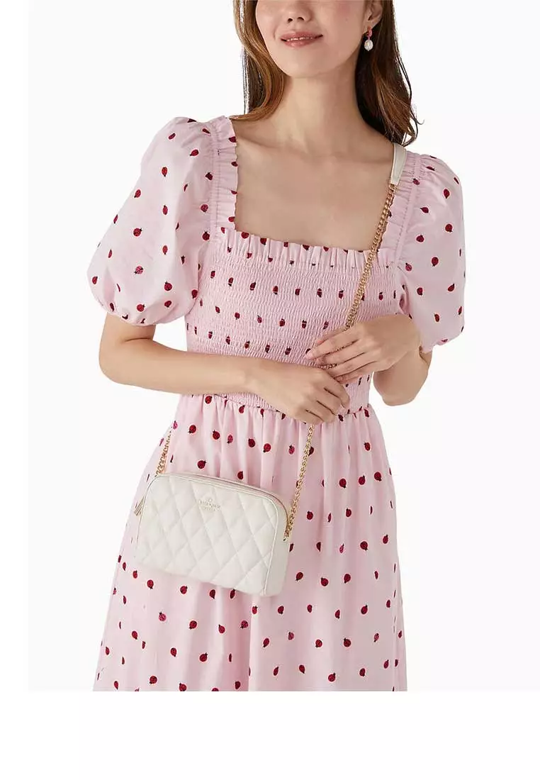 Buy Kate Spade KATE SPADE Carey Quilted Leather Mini Camera Bag Online