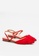 Twenty Eight Shoes red VANSA Ankle Strap Pointed Low Heel Shoes VSW-F619010 C5F74SH77A8398GS_2