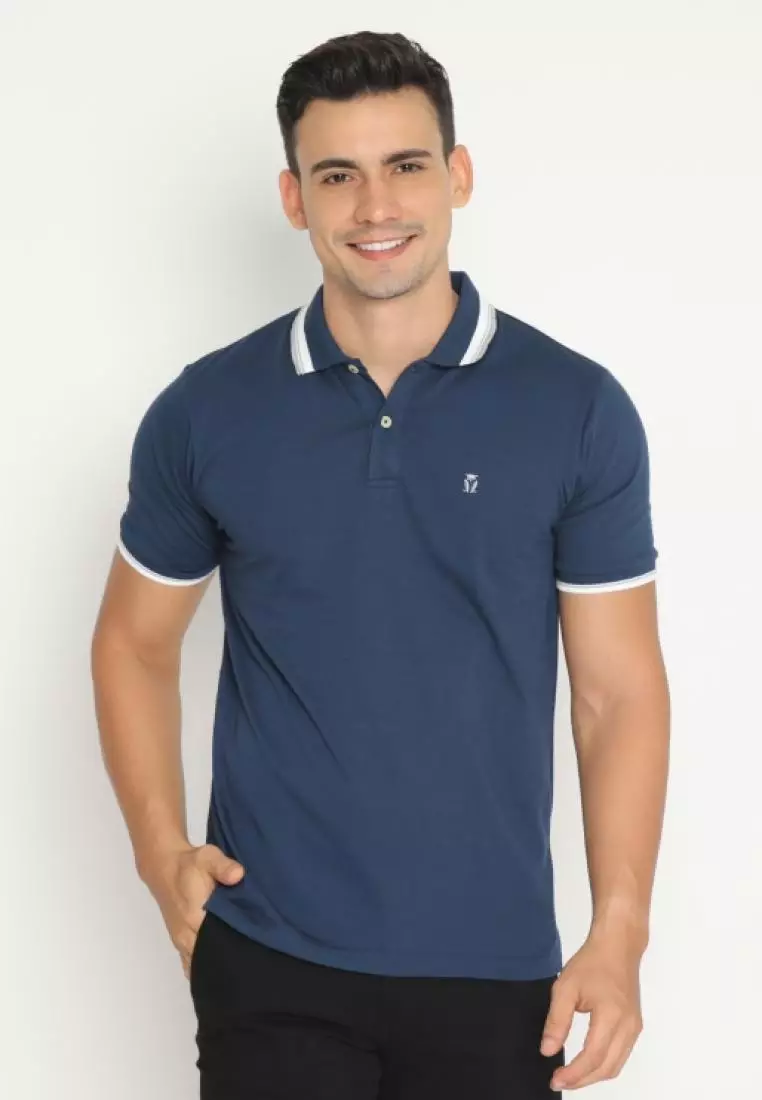 MATSUDA Kaos Polo Shirt Pria Kerah Aioi
