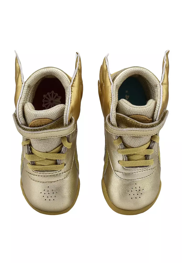 Gold reebok hot sale freestyle hi