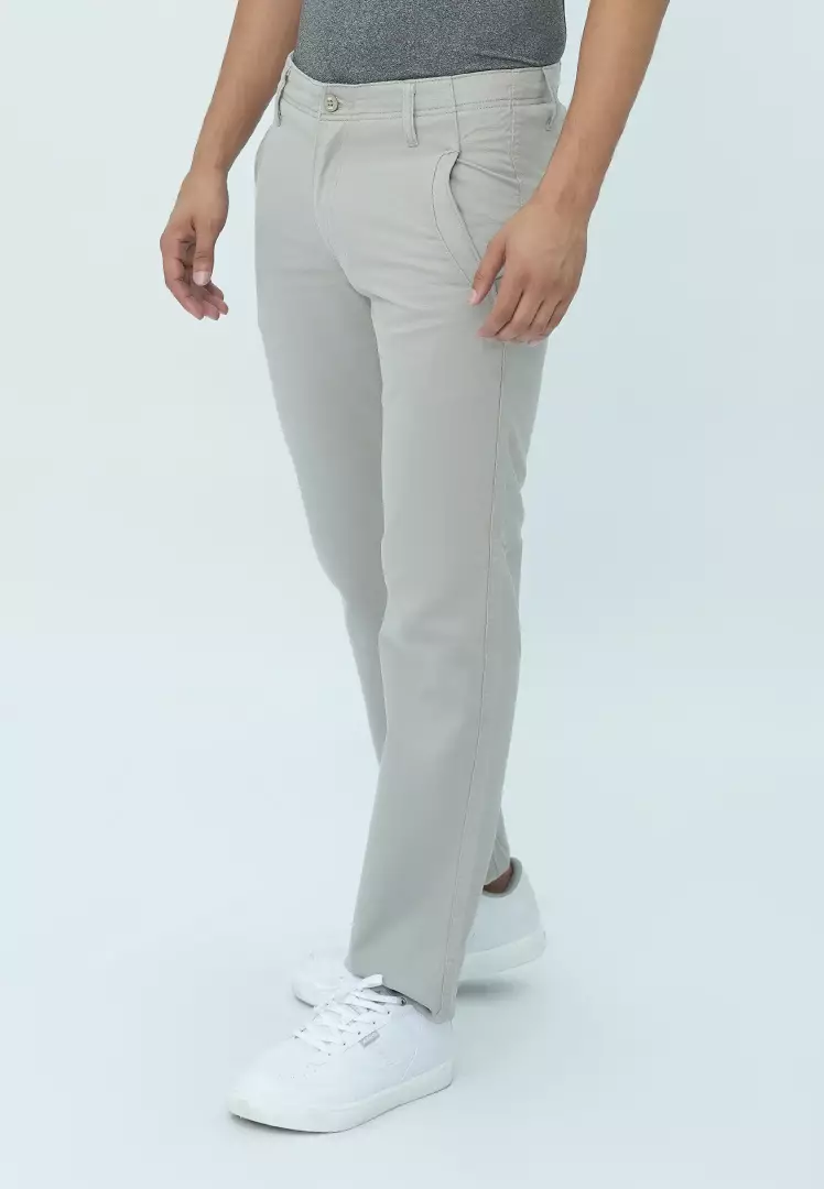 LGS - Celana Chinos - Saku Vest - Regular Fit - Dark Grey - CCT.569.057.002.C