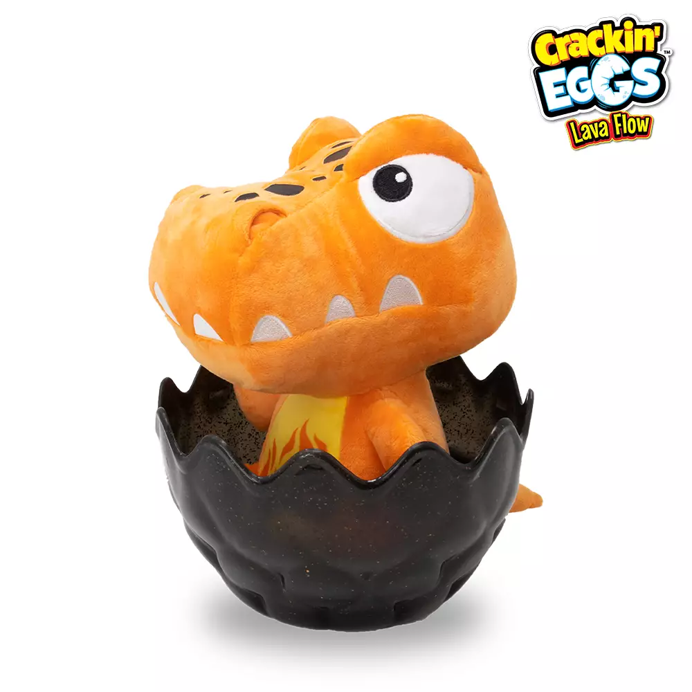 Crackin Eggs Dino Lava Blaze - Mainan Telur Boneka