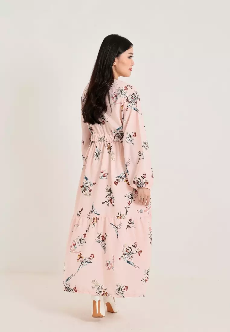 Plus Size Elora Dress Blush