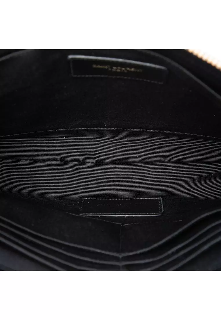 Pre-Loved Saint Laurent Leather Teen Monogram Crossbody