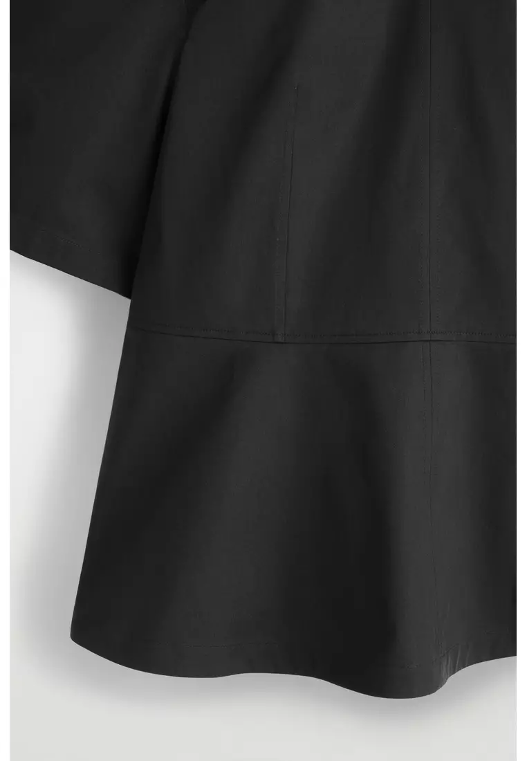 COTTON PEPLUM TOP