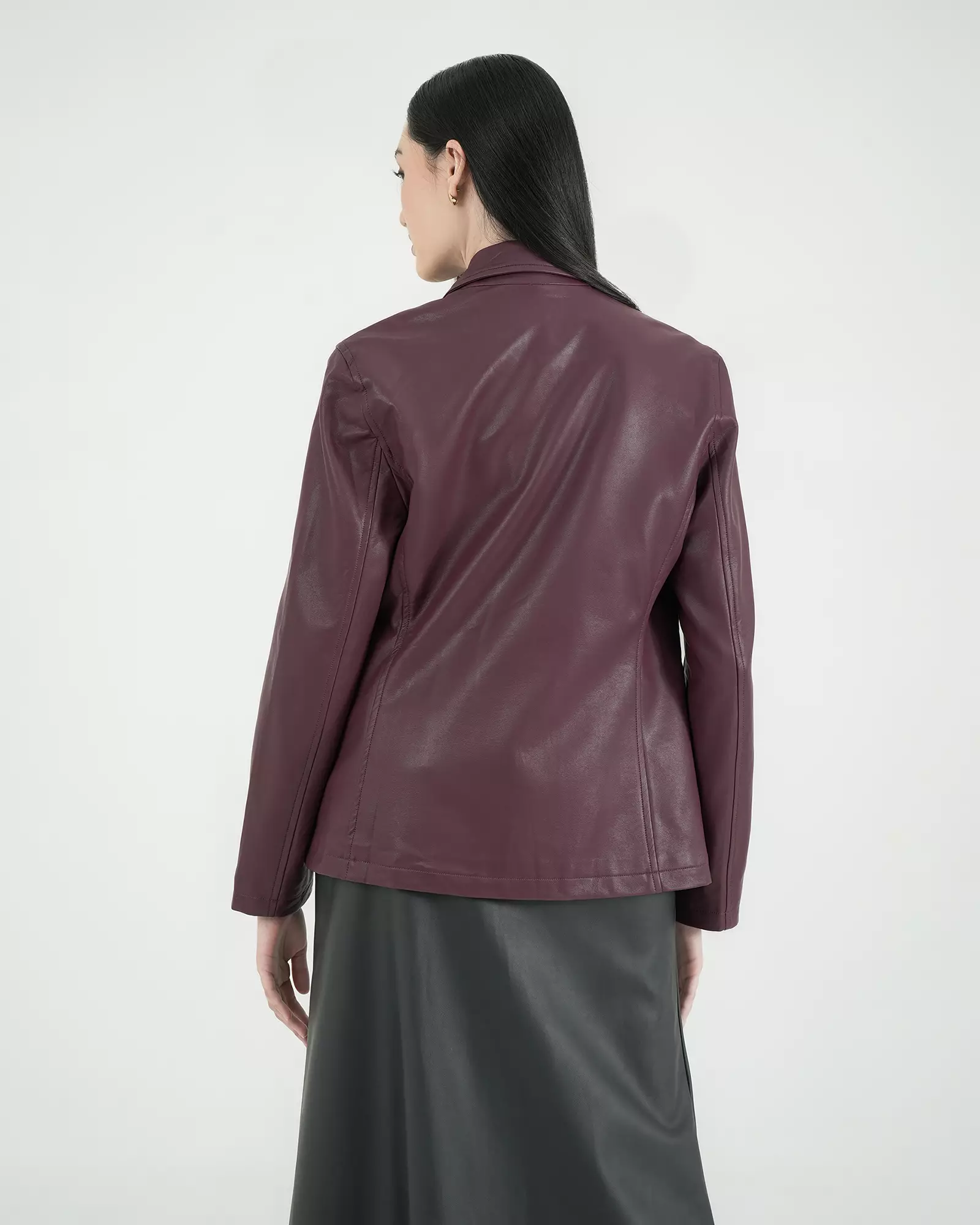 Geulis.id INDIRA JACKET - Wine