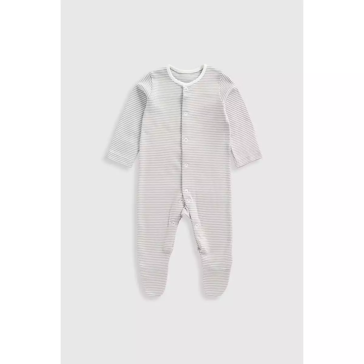 Mothercare Safari Baby Sleepsuits - 3 Pack - Set Pakaian Tidur Bayi Laki-laki (Kuning)