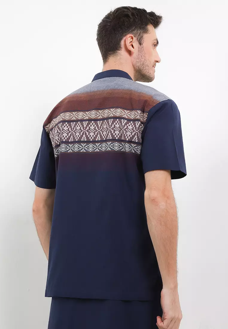 Teaberry Short Baju Koko