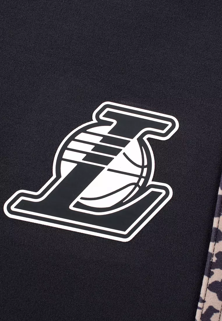 Urban Jungle Los Angeles Lakers Regular Fit Womens Biker Shorts