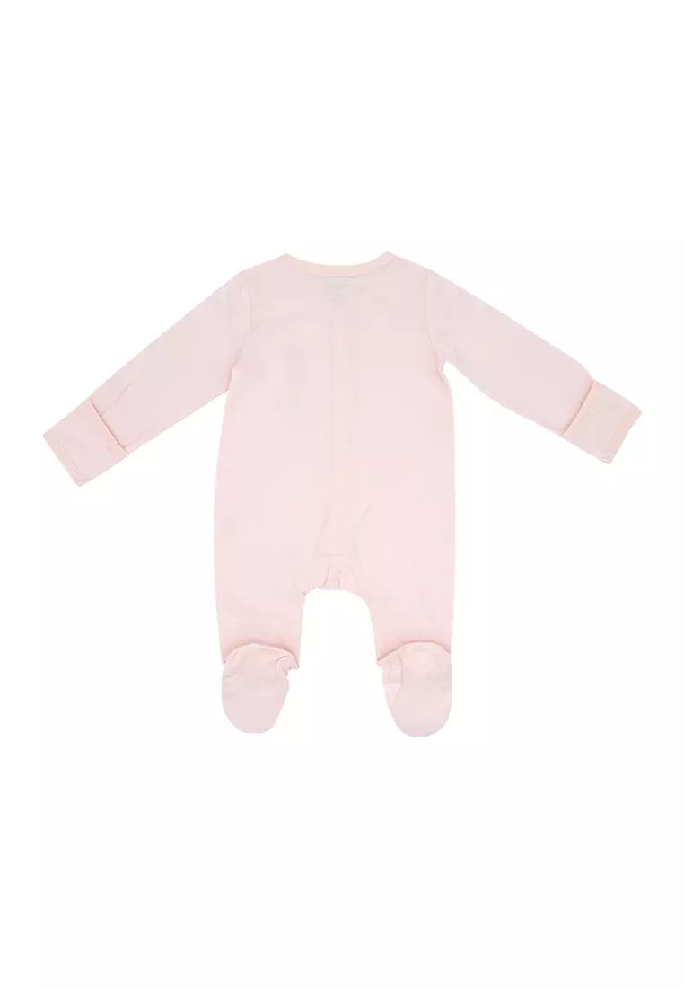 Baby Girl Licensed Newborn Essentials Sleepsuit Pack of 2 "Pretty as Flower"