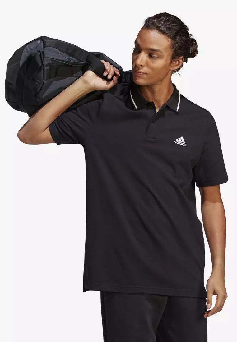 Essentials Piquã© Small Logo Polo Shirt