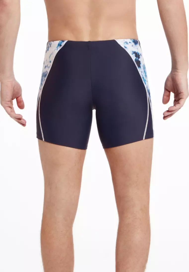 Men Tie Dye 男士14吋緊身泳褲