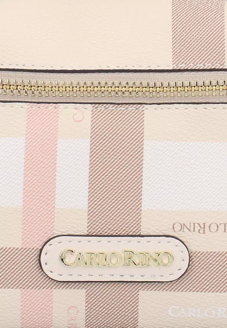 Matrix Series Box Bag - Beige