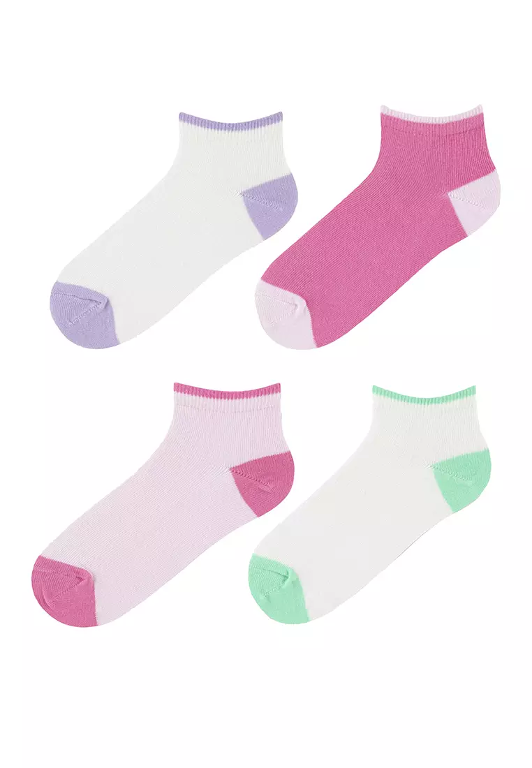 4 Packs Multicolours Socks