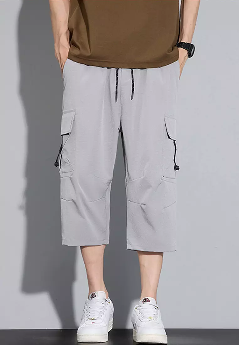 Casual Cropped Pants