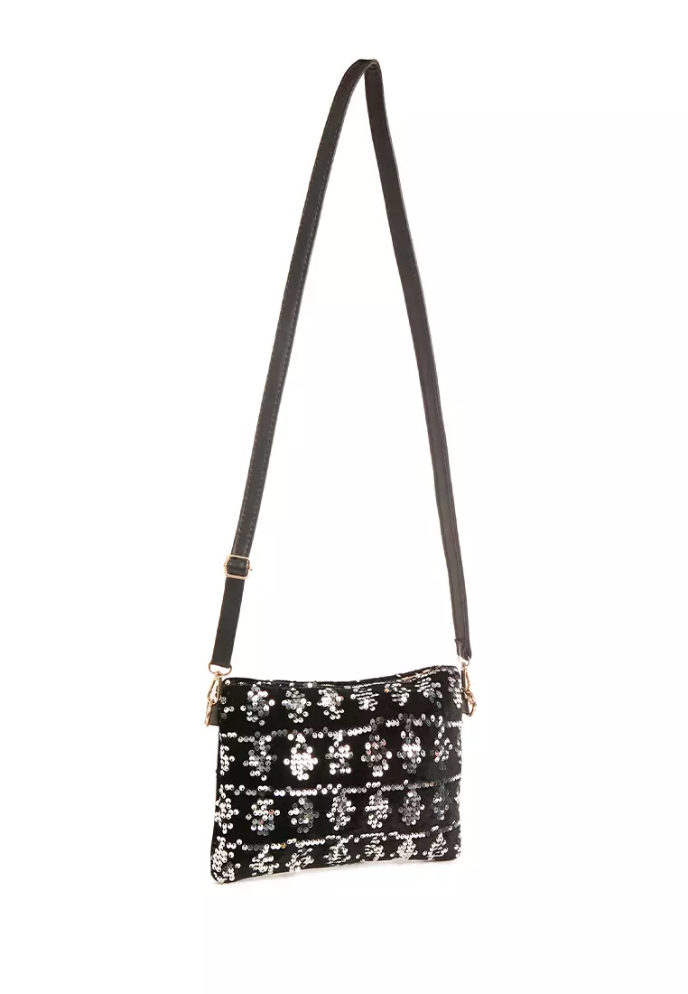 Buy PARIGI CLUB Silver Cross Body Bag 2024 Online ZALORA