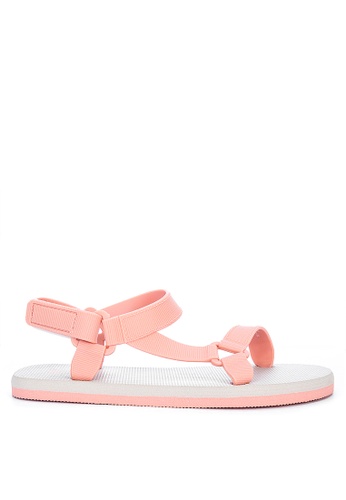 Penshoppe pink Sandals AF700SH52430B0GS_1