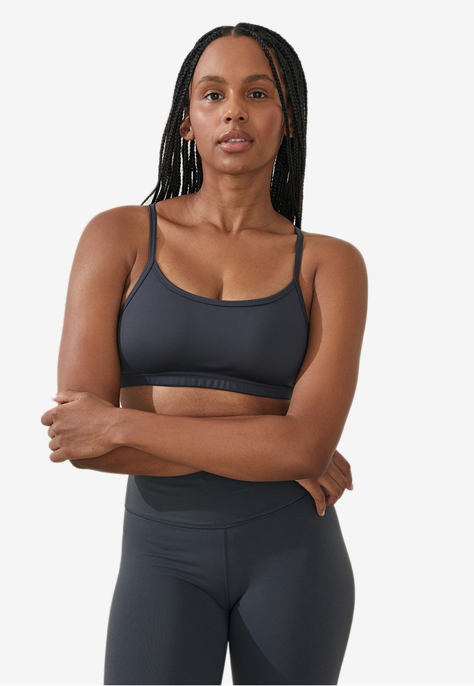 Cotton On Body Recycled Workout Crop Bra ZALORA Philippines