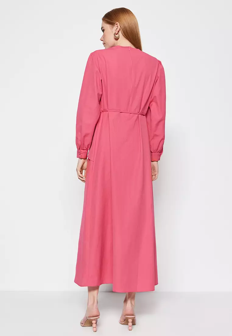MODEST Tie Waist Dress