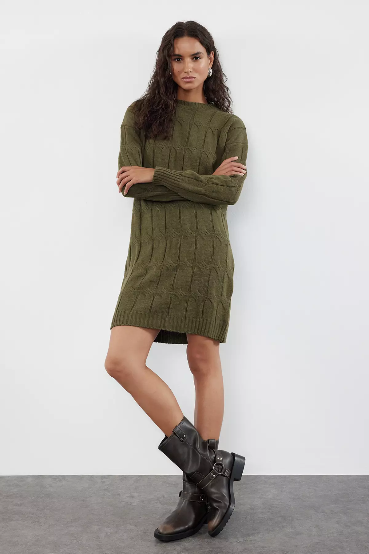 Knitted Sweater Dress